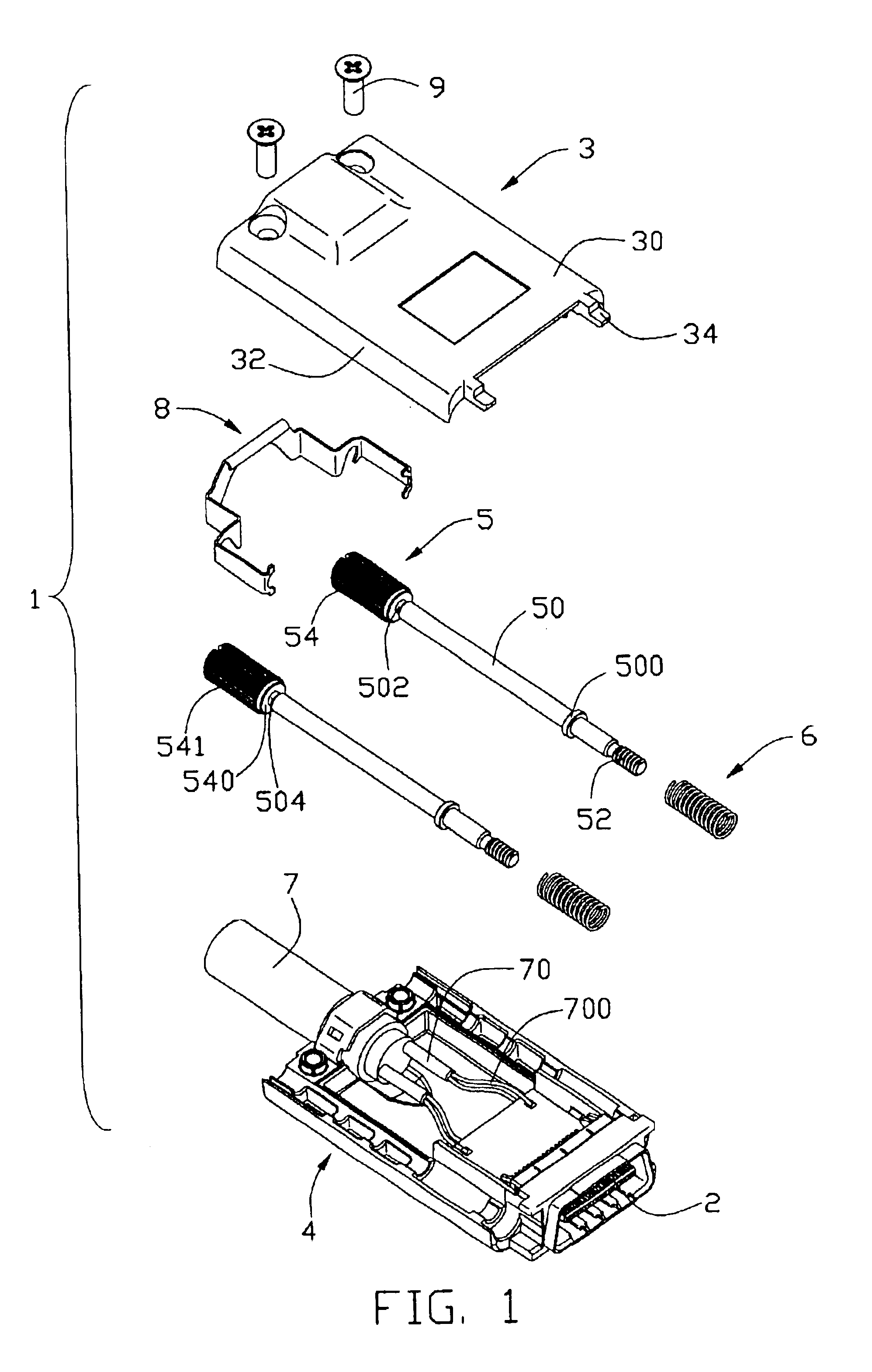 Cable connector assembly having pull tab