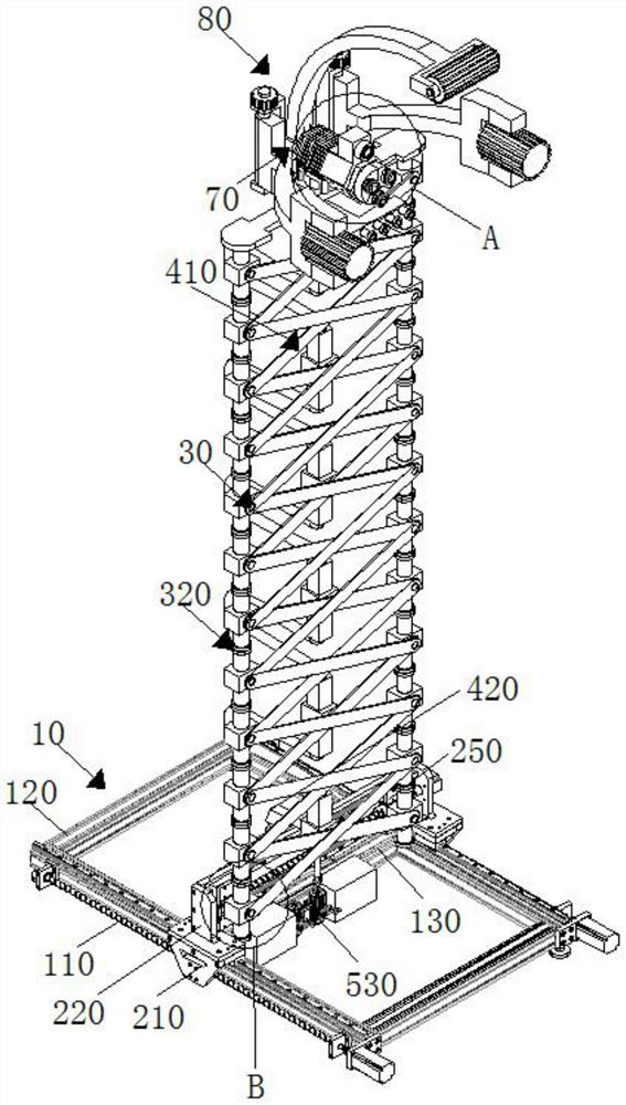 Spraying device for electric power grid outdoor equipment processing and spraying process thereof