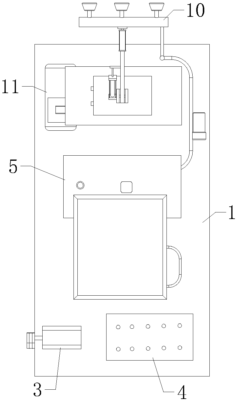 Vehicle-mounted spraying machine for fruit trees