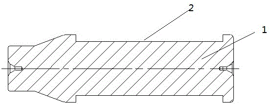 Manufacturing process for improving abrasion resistance of outer circle surface of plunger