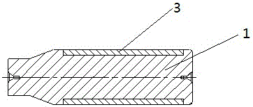 Manufacturing process for improving abrasion resistance of outer circle surface of plunger