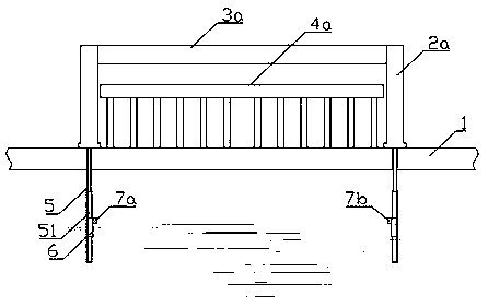 Adjustable guardrail structure for bridge