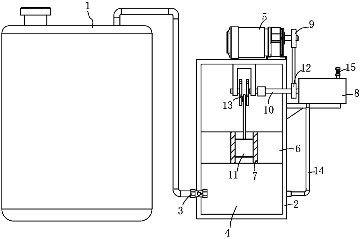 High-precision ink pressure control device for three-dimensional additive printer