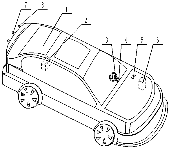 Intelligent backing-up assisting system and method for electric vehicle