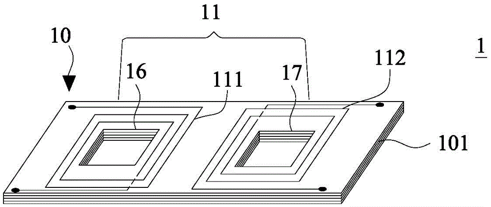 Induction coil assembly