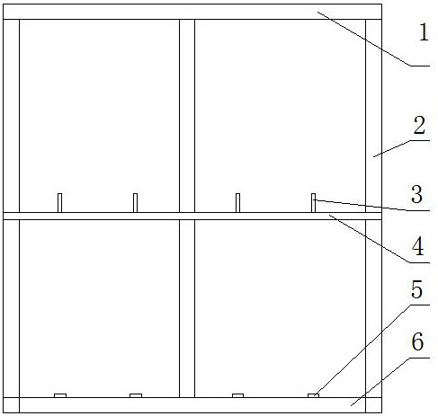 Single hydraulic prop pressure resistance testing device for coal mine