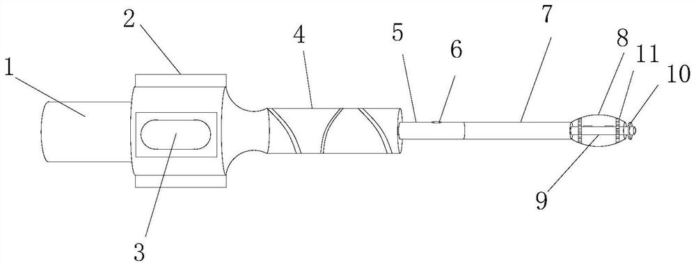 Balloon catheter capable of removing blood spots of coronary artery blood vessels