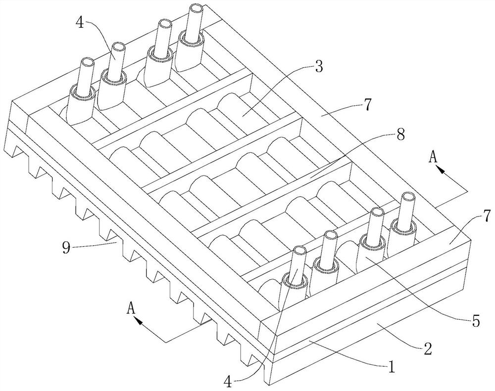 Manufacturing method of blast furnace cooling wall