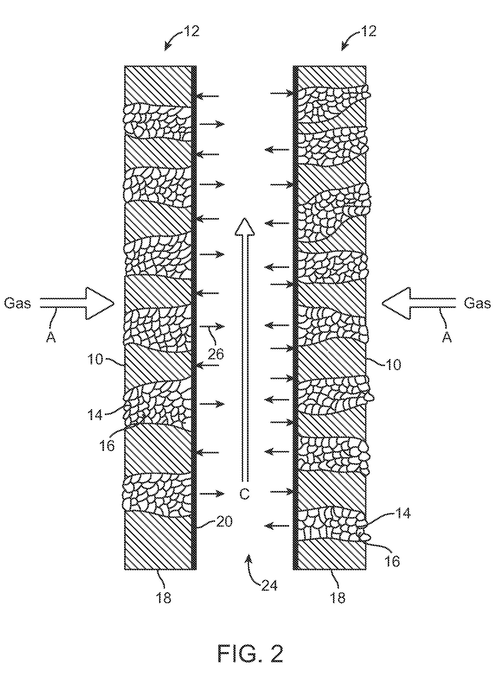 Stacked Array Bioreactor for Conversion of Syngas Components to Liquid Products