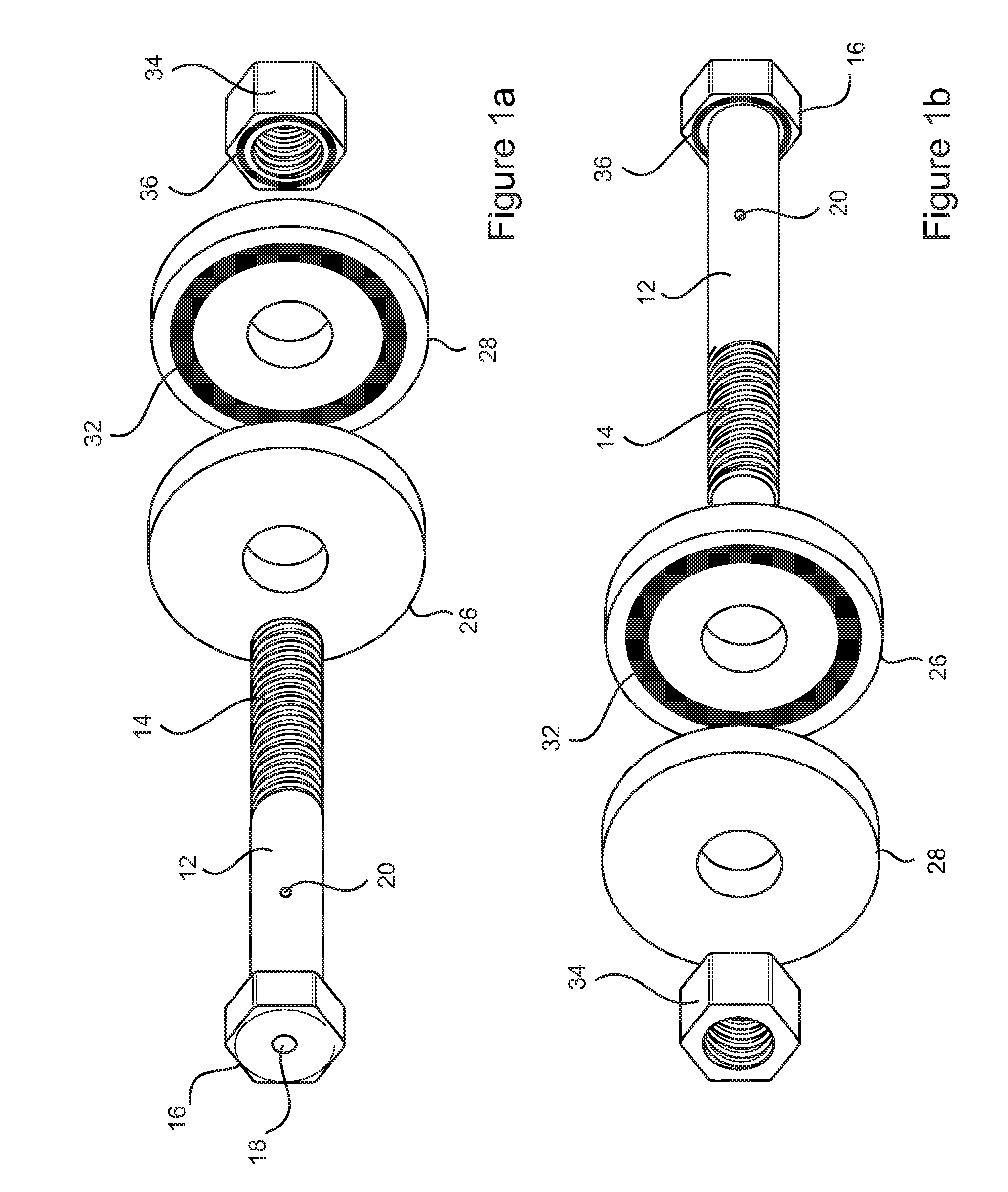 Fastener and method of sealing passage