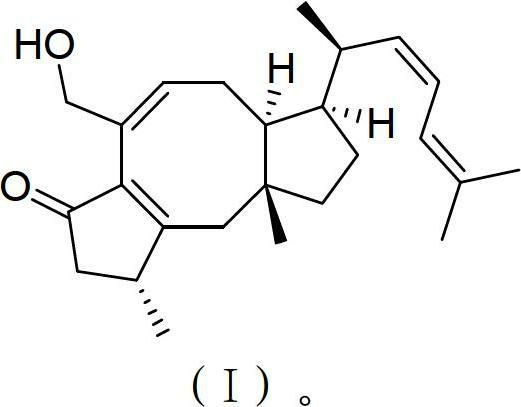 Ophiobolin sesterterpene compound and preparation and application thereof