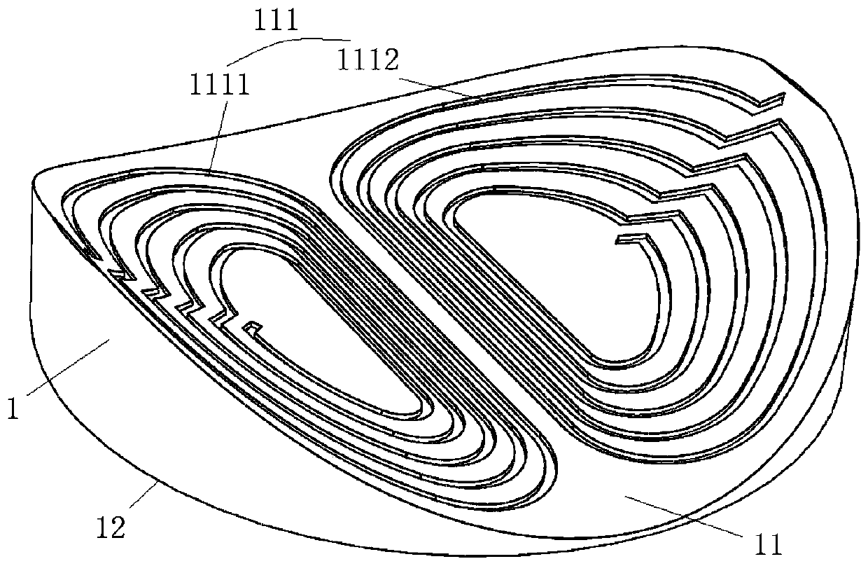 Gradient coil for magnetic resonance imaging and processing method thereof