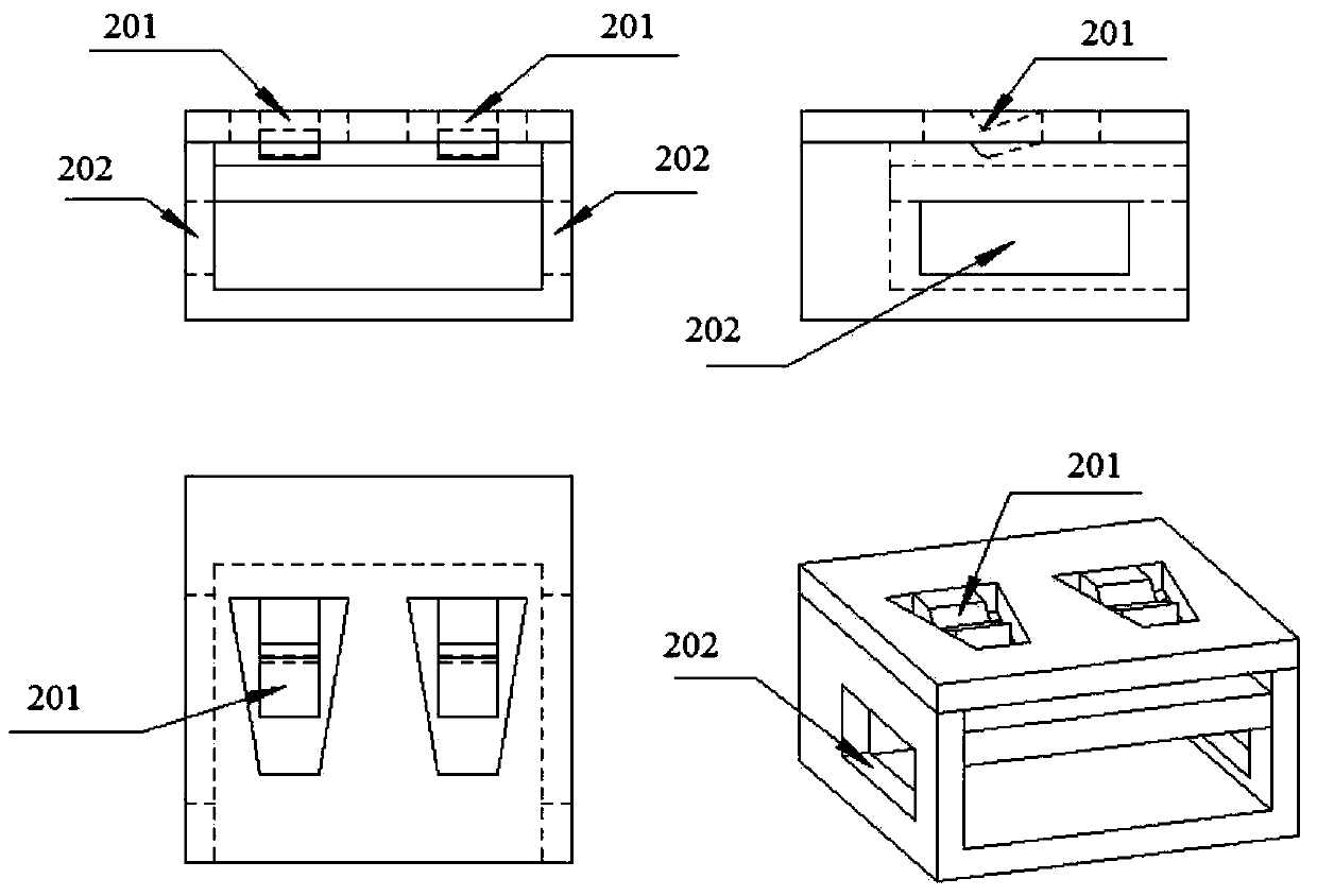 Rechargeable-type USB (Universal Serial Bus) auxiliary power-supplying device