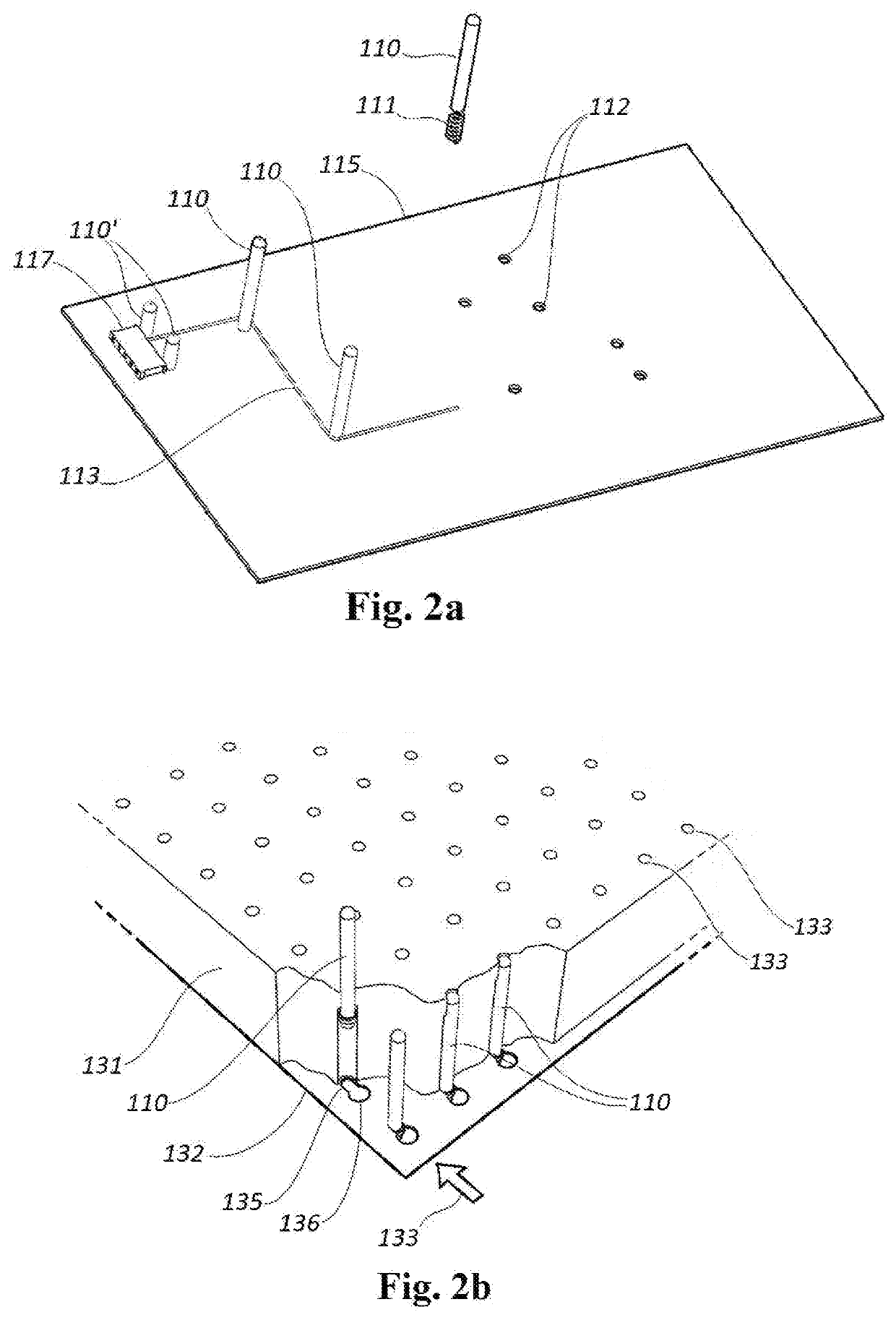 Customizable wire harness form board sub-assembly structure having simple, quick-change wire routing exchange point capability