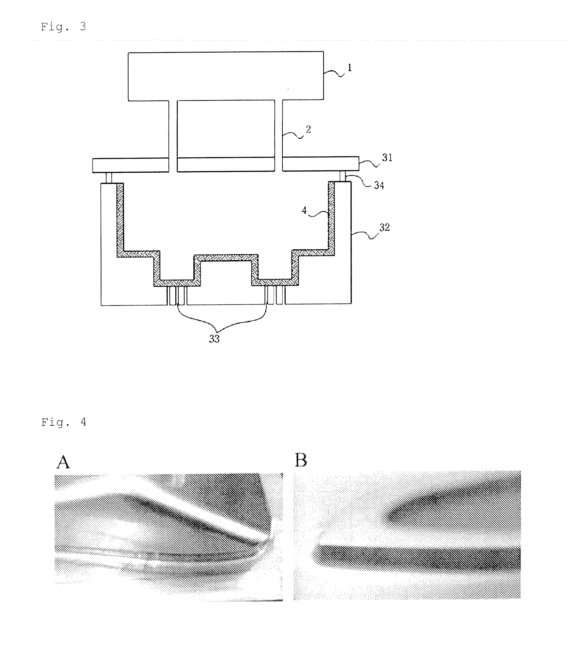 Forming apparatus and method using water pressure or vapor pressure