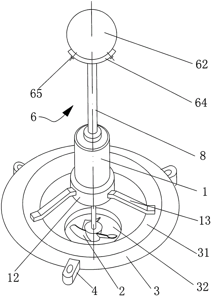 Wave-making oxygen increasing machine