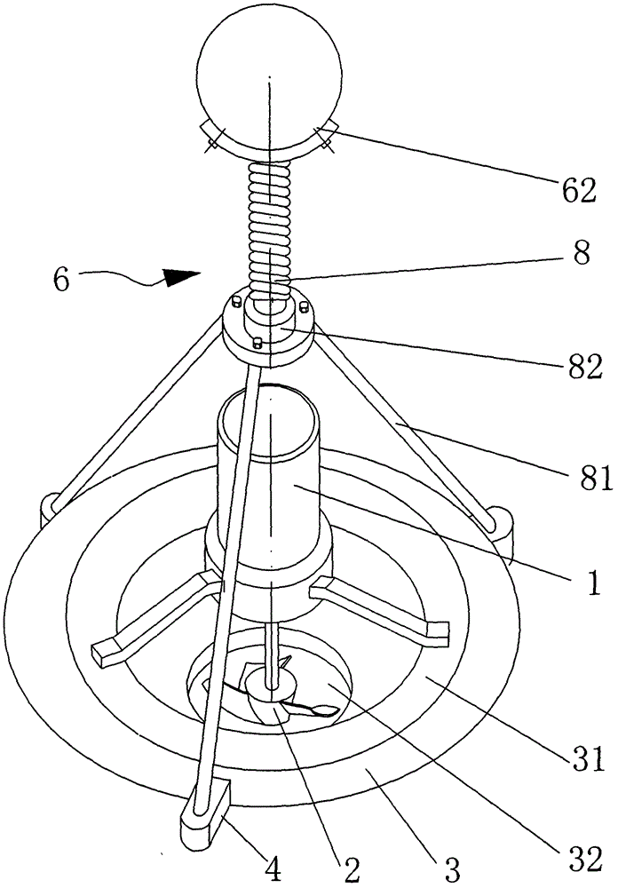 Wave-making oxygen increasing machine