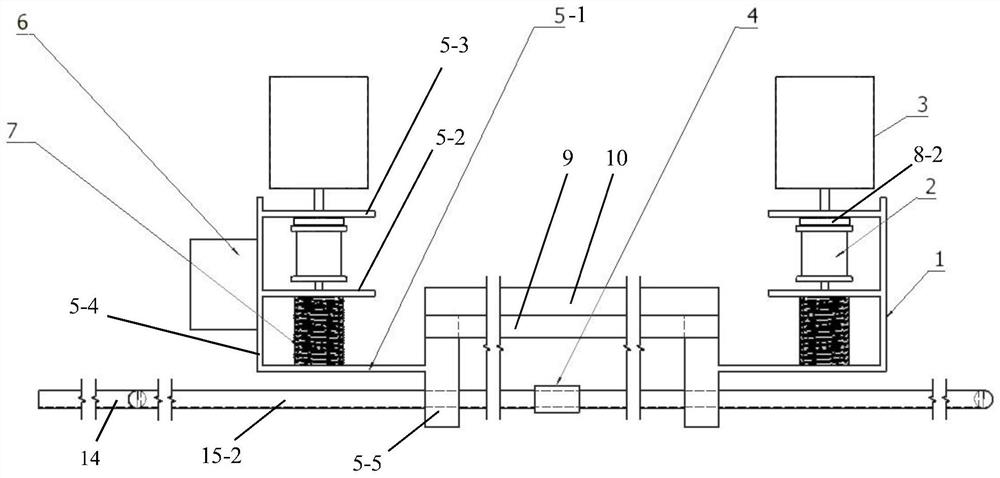 Adjustable portable photovoltaic module automatic cleaning device