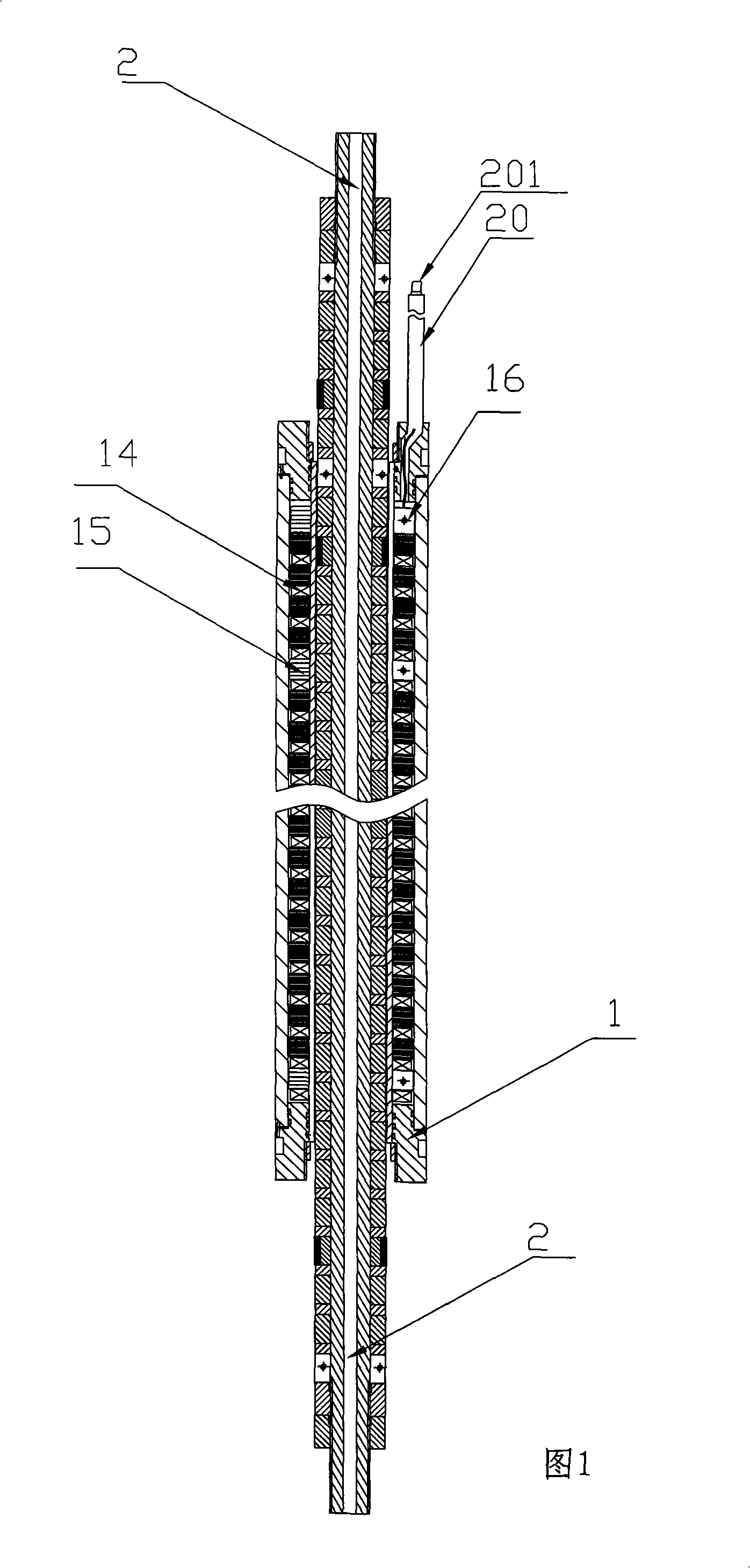 Oil-submersible linear motor