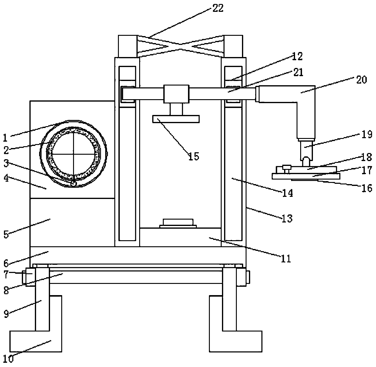 Agricultural machinery operation state detection device