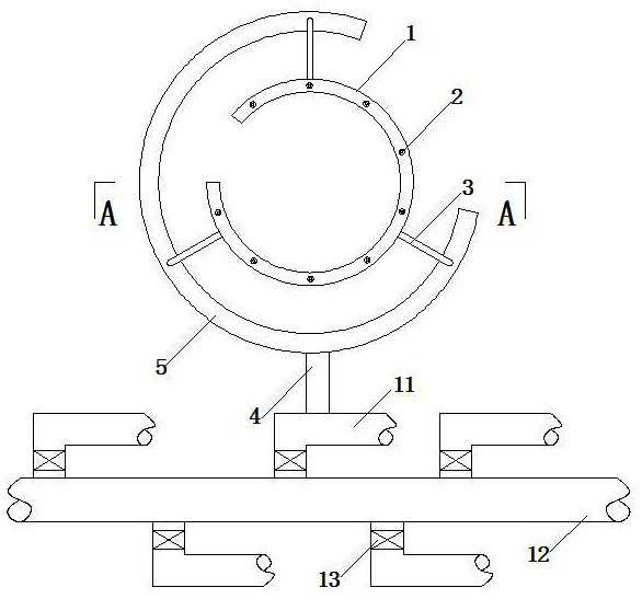 Irrigation system for high-grade navel orange fruit trees in high mountain orchard