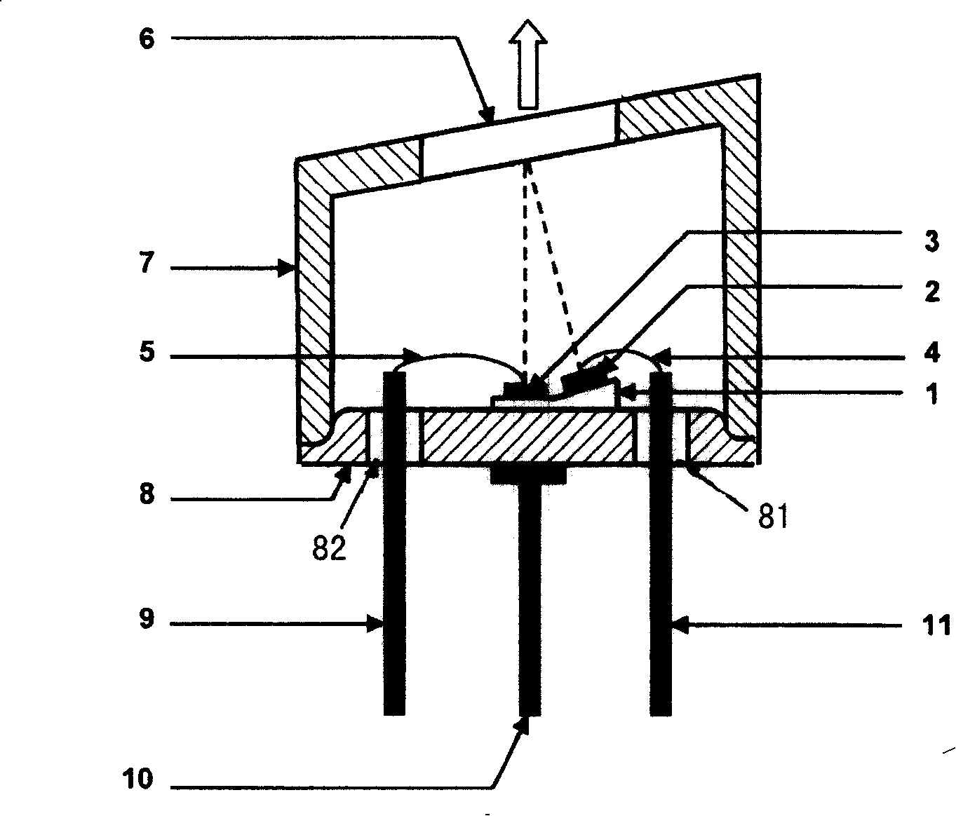 Vertical cavity surface emitting laser of TO packaging