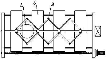 Intelligent moistureproof temperature reduction movable rack