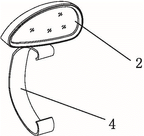 Rearview mirror facilitating observation of second driver