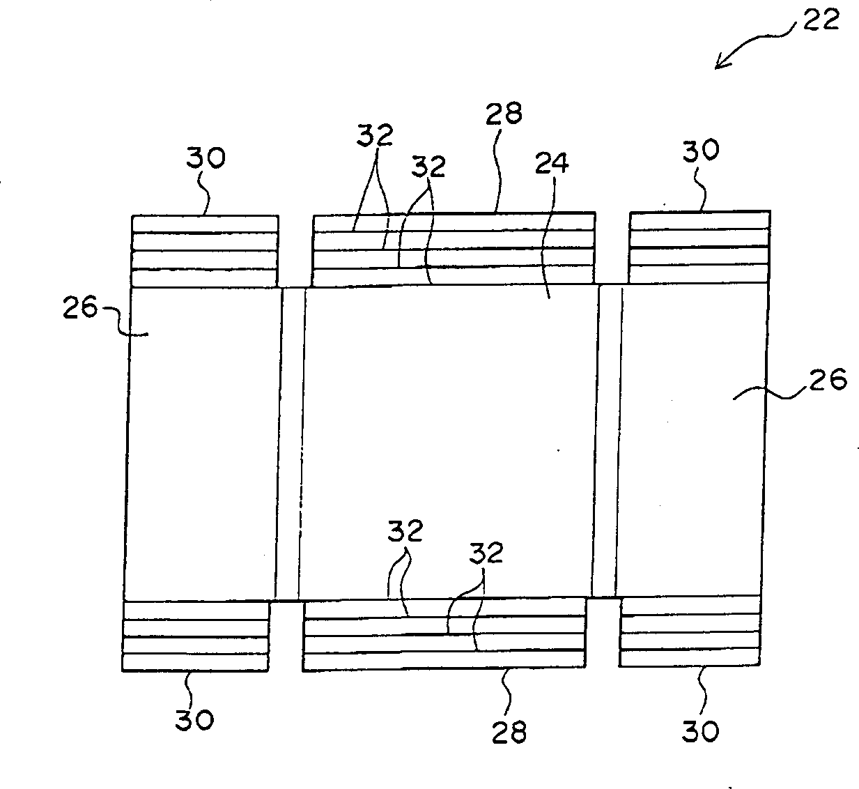 Method for measuring imaging surface strength of lithoprint plate, lithoprint plate and packaging member of lithoprint plate