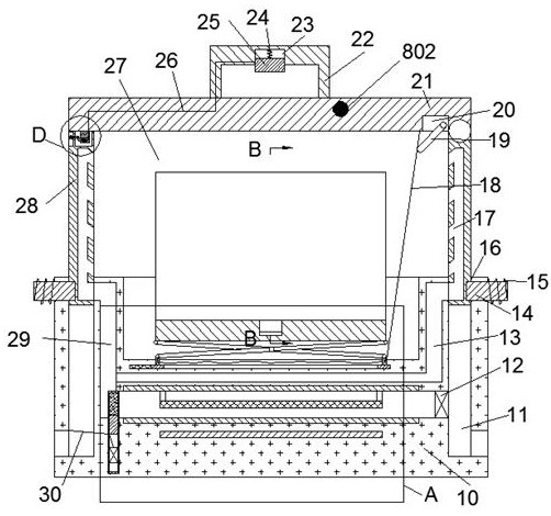 Retractable drying machine capable of heating fast without generating wrinkles