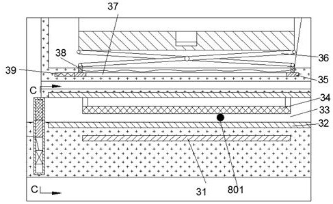 Retractable drying machine capable of heating fast without generating wrinkles