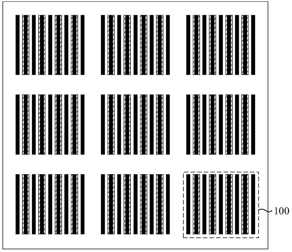 Phase shift mask and detection method for light transmission uniformity of slit of photoetching machine