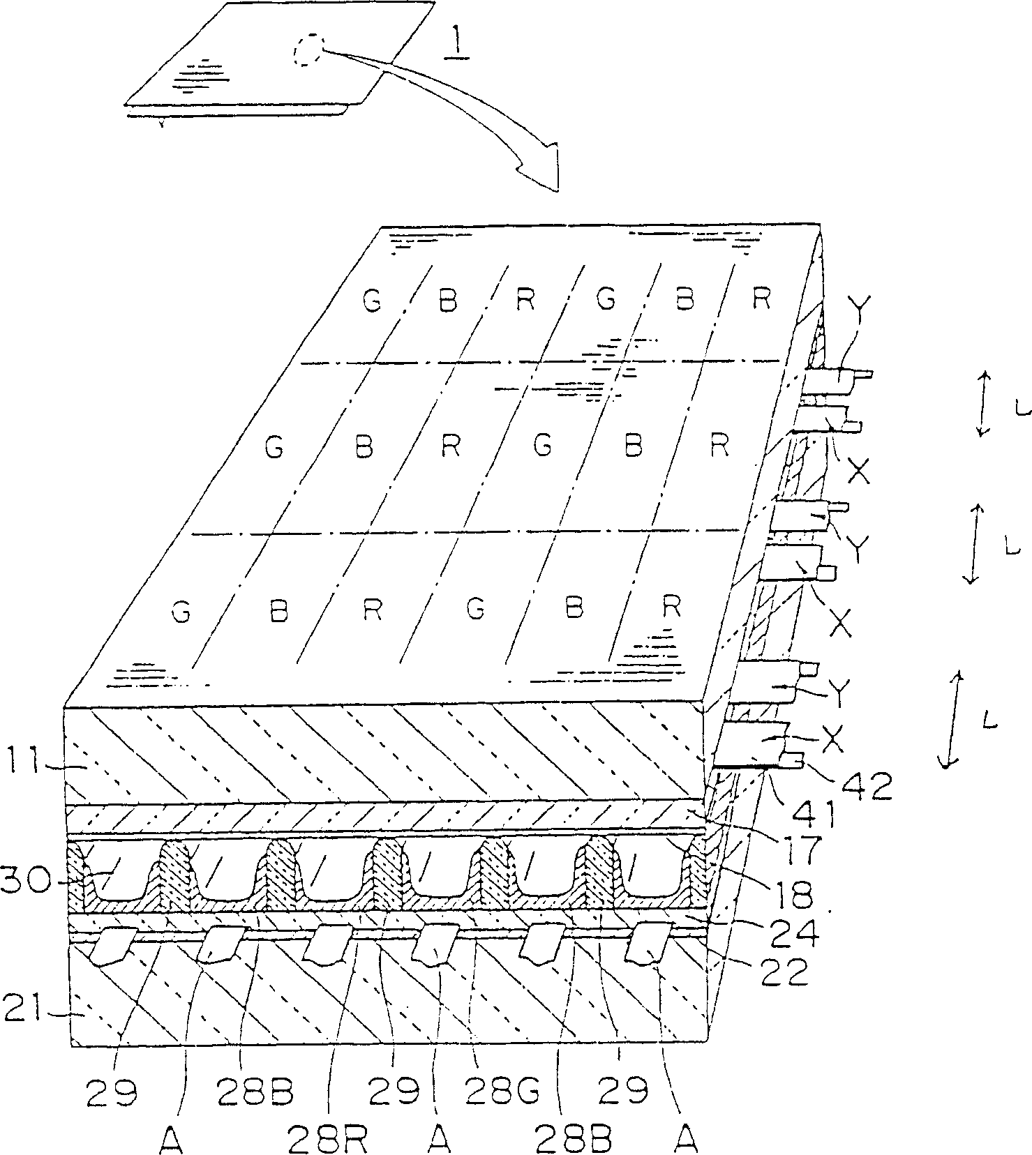 Surface discharge plasma display panel