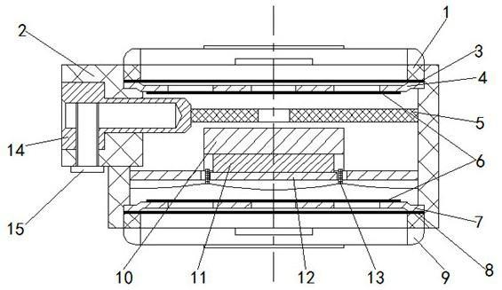 Novel moving-coil telephone transmitter with anti-noise and waterproof characteristics