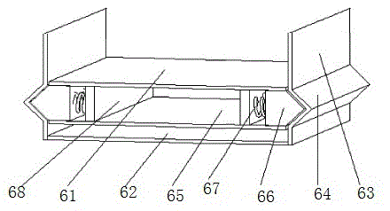 Casting polishing device capable of preventing vibration and noises