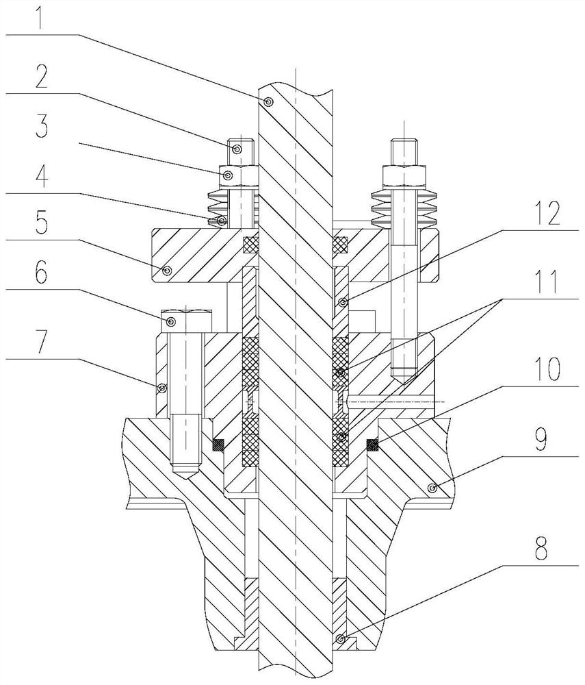 Double-layer sealing structure