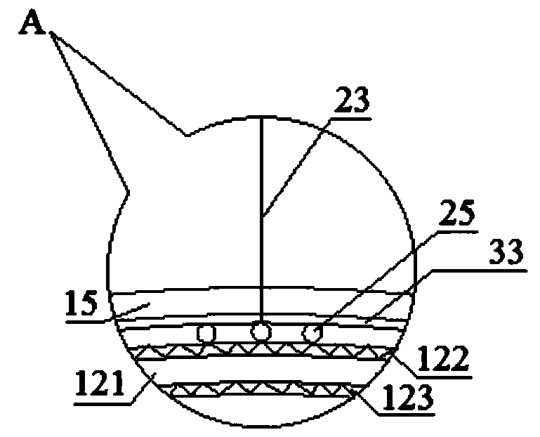 Large-section tunnel supporting system penetrating through giant karst cave hall and construction method thereof