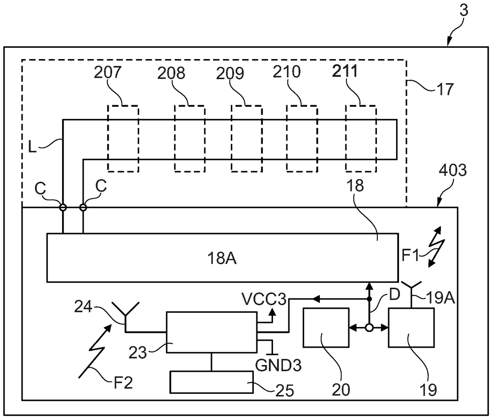 Electronic shelf label system with energy supply for consumers operating shelf labels for long period of time