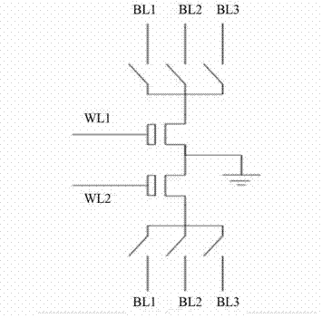 ROM (Read Only Memory) and layout thereof