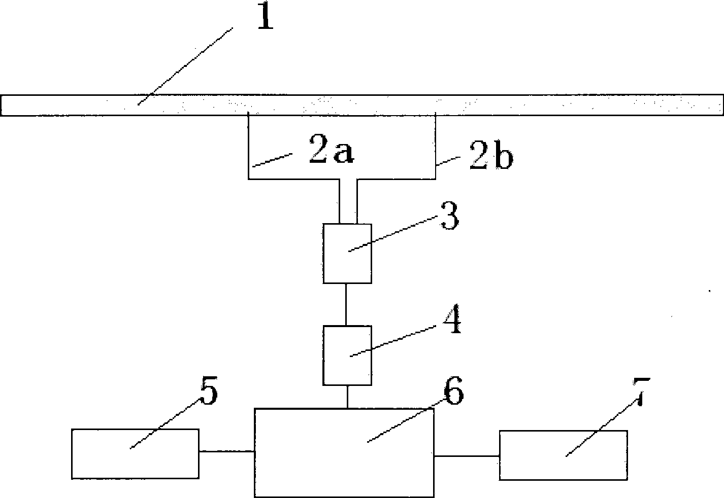 Detonation velocity photoelectric test method and apparatus of detonating cord