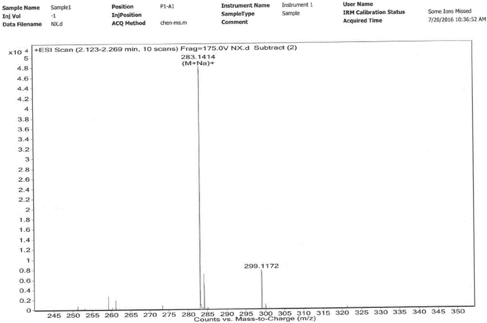 Preparation method and application of tobacco precursor-aroma monomer pyrazine-2-formate