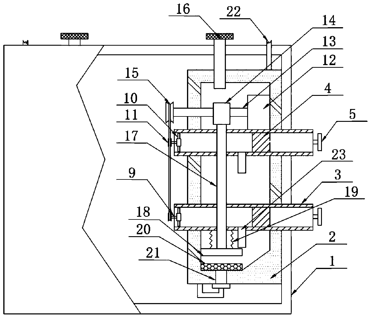 Novel ice-making machine electric cabinet