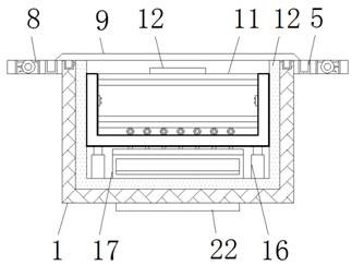 Anti-collision power distribution cabinet for municipal engineering