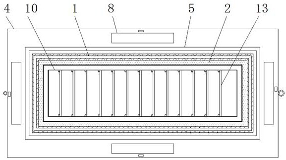 Anti-collision power distribution cabinet for municipal engineering