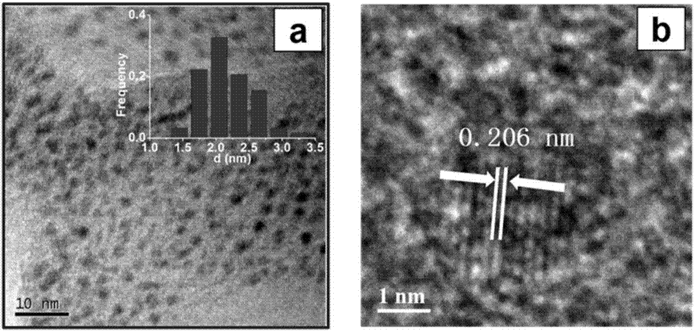 Application of carbon-supported ruthenium nanomaterial in preparation of N-alkyl aromatic amine compound