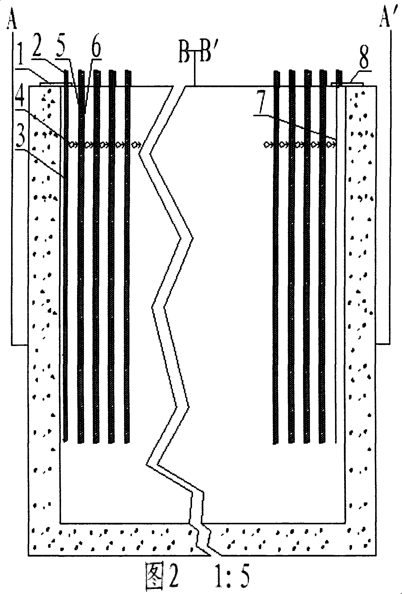 Non copper pipe lead electrolytic refining energy-saving high-efficiency environment protection novel technique