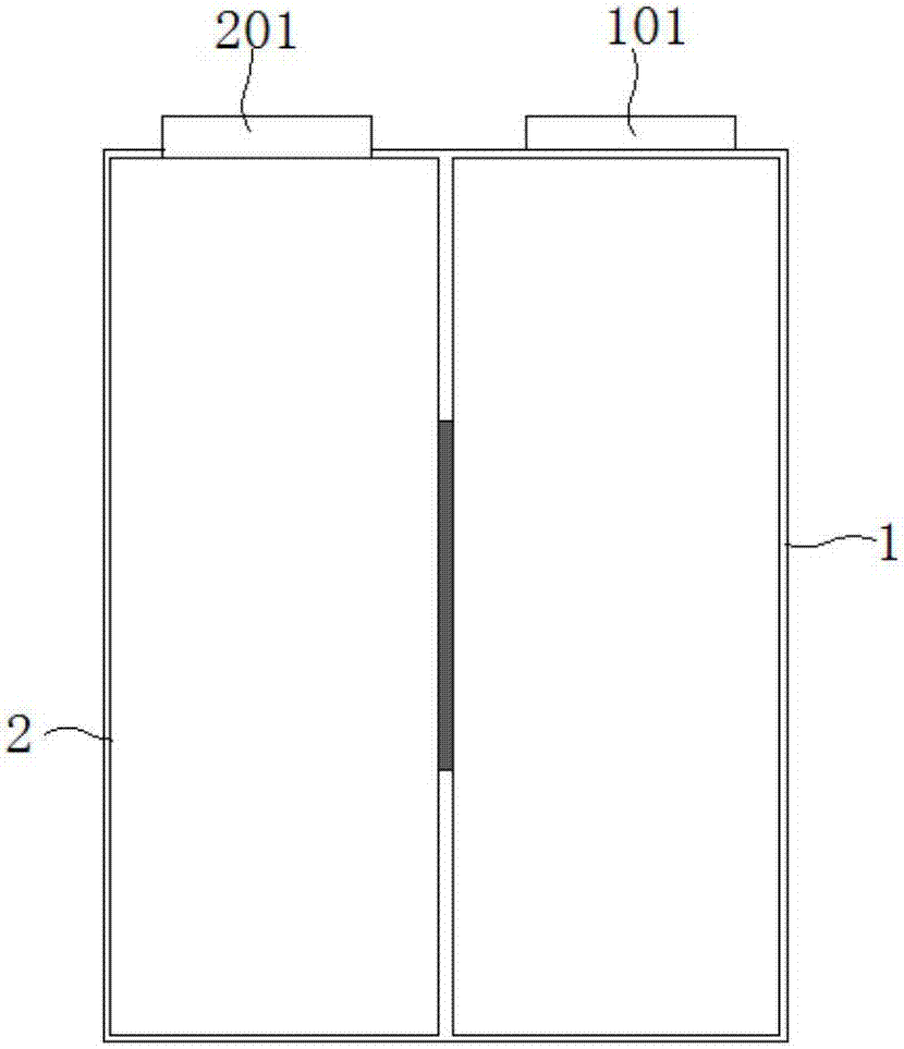 Flexibly-packaged ternary power battery and preparation method thereof, and positive pole piece of battery