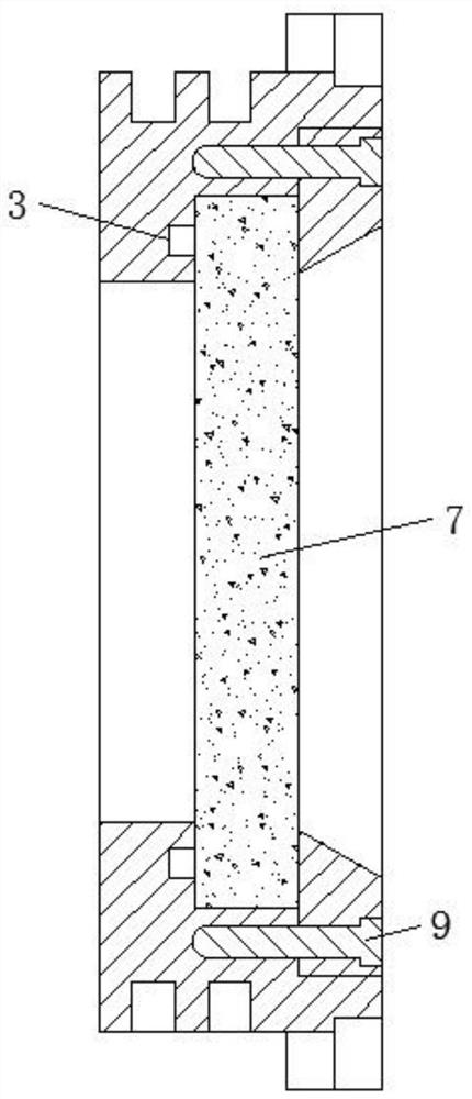 Deep sea structure vibration testing method based on underwater high-speed camera