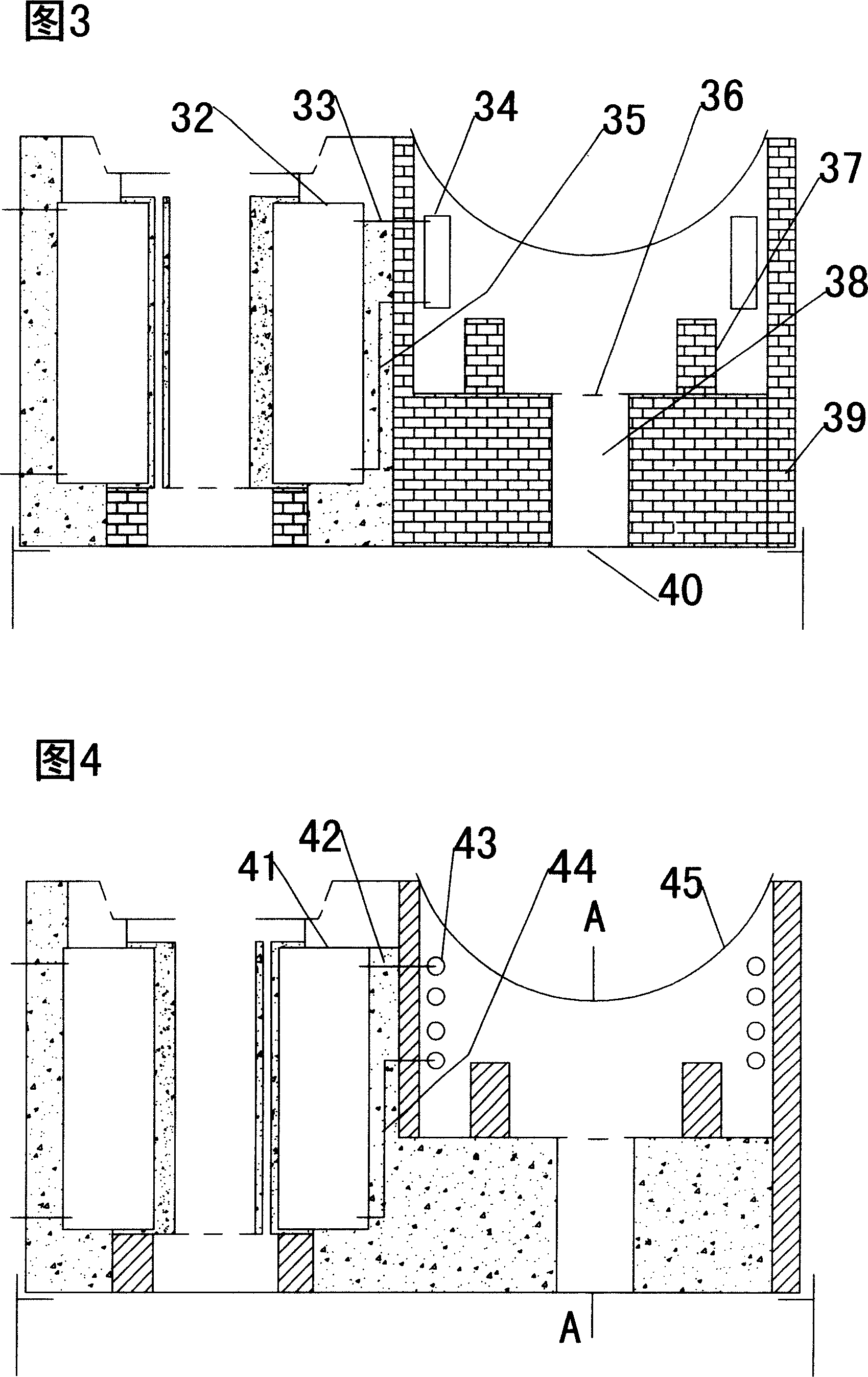 Firewood/coal water heating range