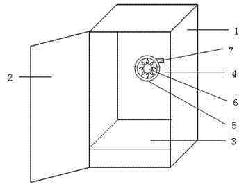 High-temperature cabinet